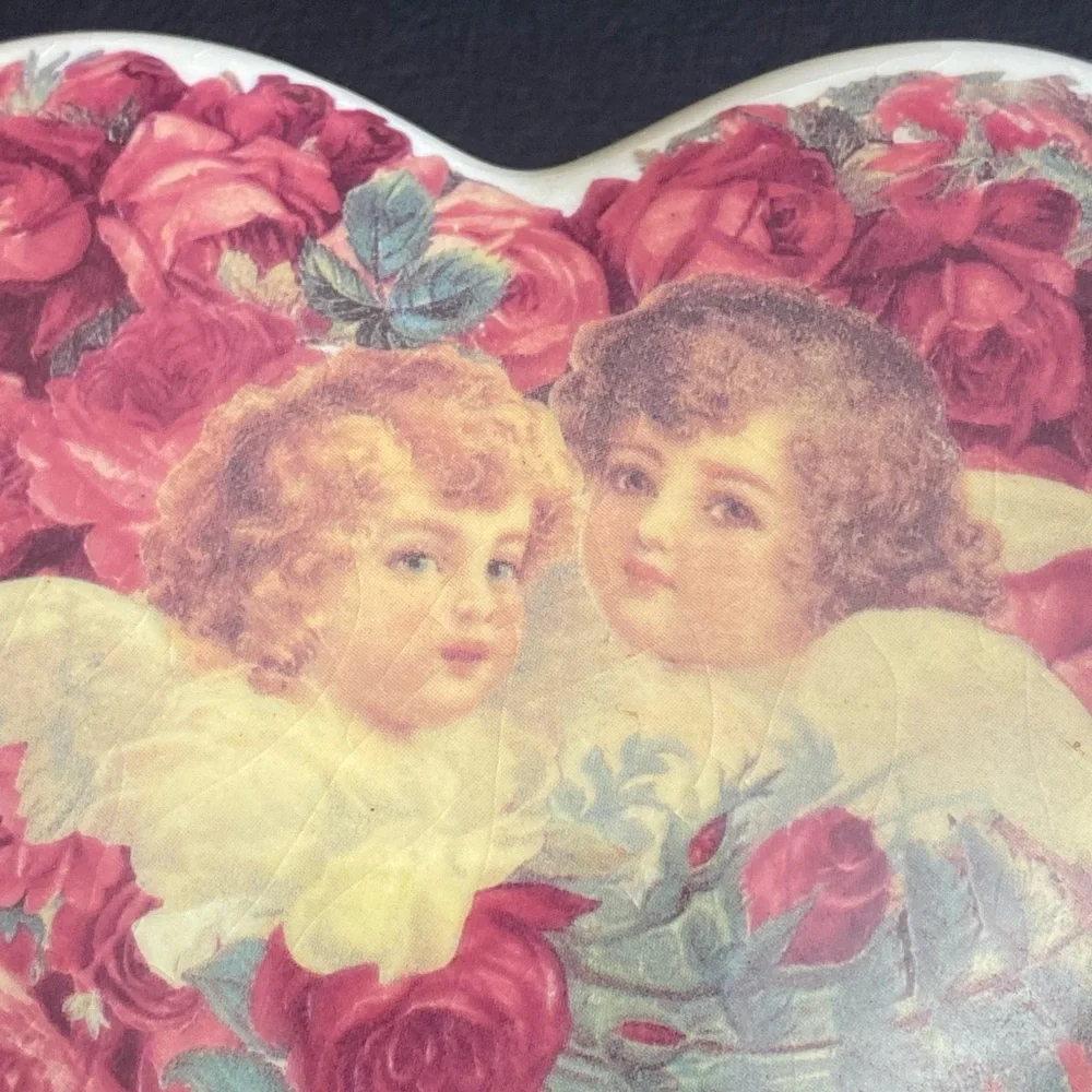 Vintage Teleflora Trinket jewelry Box